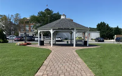 City gazebo in the Sevierville park